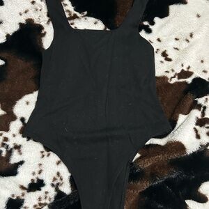 Black womens bodysuit